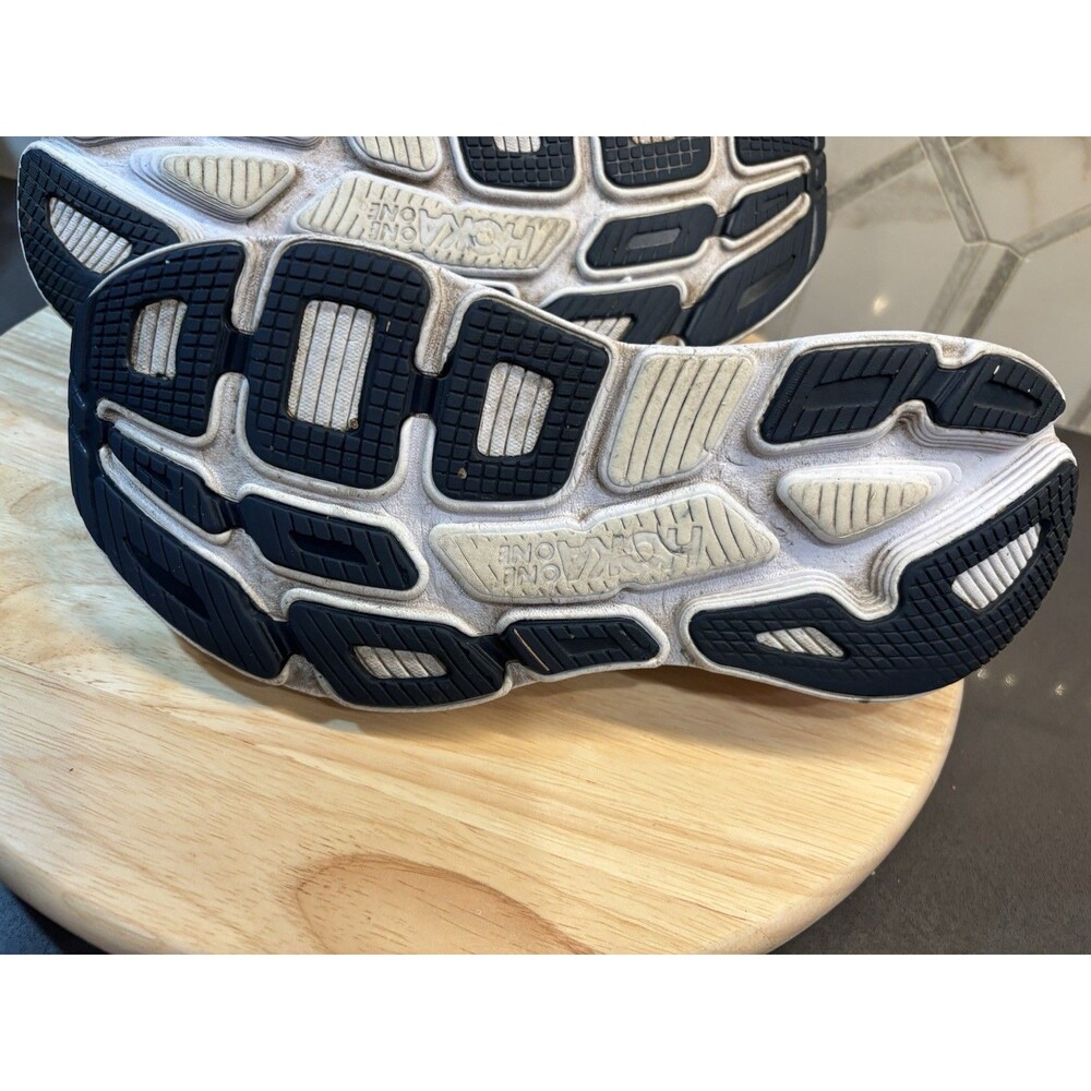 Hoka One One Women’s Bondi 7 Running Shoes 9 Dark Blue 1100519-BIBBL Sneaker Run - Picture 10 of 14